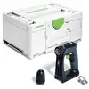 Image de Perceuse visseuse 18v cxs 18 basic (sans batterie ni chargeur) + systainer³ festool 576882 828638