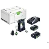 Image de Perceuse-visseuse sans fil CXS 18 C 3 0-Plus - FESTOOL - 2 batteries 18V 3.0AH - Chargeur - Systainer - 576883