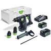Image de Perforateur burineur SDS-Plus 18V KHC 18 5 0 EBI-Plus + 2 batteries 5 Ah + chargeur + coffret Systainer - FESTOOL - 577448