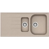 Image de SCHOCK évier avec 1 + 1/2 bac et égouttoir réversible LITHOS D150 (Avoine - Cristalite®)