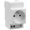 Image de Prise de courant modulaire - Moeller Eaton - 00266876 - Blanc - Prêt à poser - 2P+T