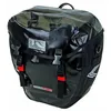 Image de Sac dhydratation double étanche M-Wave - Noir - 2 x 20L - Pour porte-bagages vélo loisir adulte