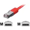 Image de Cordon de raccordement RJ-45 (M) - RJ-45 (M) - 20 m - SFTP - CAT 6 - Rouge - Equip