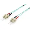 Image de Cable De Connexion Fibre Optique Equiper Sc/sc-om3 5 M