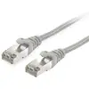 Image de Cable Reseau Blinde Sans Ftp, Categorie 6, Hf, 0,25 M, Gris