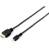 Image de Equip 119309 Câble Hdmi 1.4 Vers Micro Hdmi, 1.0m, 4k/30hz
