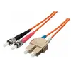 Image de Cable A Fibre Optique Lwl M-sc 2,00 M Monomode Duplex Os2
