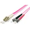 Image de Equip Lwl Cable Fibra Optica Lc-m 5.00m Multimode Duplex Om4