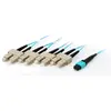 Image de Cable A Fibre Optique Equip 25557607 10 M Mtp 4x Sc Om4 Cyan