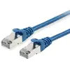 Image de Cable Reseau Cat6a S/ftp 2xrj45 0,50 M Bleu Lszh
