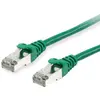 Image de Cable Reseau Cat6a S Ftp 2xrj45 0,25 M Vert Lszh