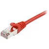 Image de Cordon de raccordement CAT 6a - EQUIP - 5m - SFTP PiMF - Sans halogène - Rouge