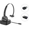Image de Conceptronic Polona03bda Casque Casques Sans Fil Arceau Bureau/centre D'appels Bluetooth Socle De Chargement Noir