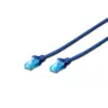 Image de Digitus Cat 5e Câble De Raccordement Paire Torsadée Non Blindée (utp) Mâle Rj-45 Mâle Rj-45 Bleu 1 M