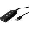 Image de Concentrateur USB - DIGITUS - 4 ports - USB 2.0 - Alimenté par USB - Noir