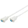 Image de Câble Null Modem Digitus D-sub9 1,8 M Beige