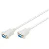 Image de Câble Zéro Modem Digitus Modèle Beige 3 Mètres Femelle Db-9