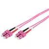 Image de Cable De Raccordement A Fibre Optique Multimode Digitus, Om4, Sc/sc