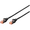 Image de Câble patch RJ45 - DIGITUS - CAT 6 S/FTP - 1m - Blindé - Gaine LSOH