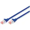 Image de Digitus. Câble Patch. Cat6. S-ftp. me En Cuivre Flexible. Awg27/7. Lszh - Low Smoke Zero Halogen. Bleu. 5 M