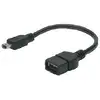 Image de Câble Adaptateur Digitus Usb Otg Premium Noir 20 Cm