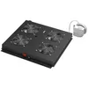 Image de Ventilateur - DIGITUS - DN-19 FAN-4-B-N - Dessus de baie - 4 ventilateurs - Noir RAL 9005 - 19
