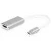 Image de Digitus Usb Type-c 4k Hdmi Graf. Adapt. 20cm Câble Alu. Boîtier