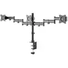 Image de Support Triple Moniteur Digitus Da-90362 - Pince Pour 3 Écrans Jusqu'à 27 Pouces