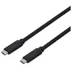 Image de Câble Usb-c Digitus 3.1 Gen 2 Transfert 10 Gbit/s Noir