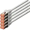 Image de Câble Réseau Digitus Cat 6 Sftp 20m Pack De 5 Gris