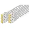 Image de Cable Reseau Digitus Cat 6a S/ftp, 10 Pieces, 0,25 M, Gris