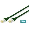 Image de Cable De Raccordement Digitus Cat 6a S/ftp, Lot De 10