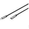 Image de DIGITUS Câble dextension USB-C - USB 3.0 Gen1 - femelle à mâle - 5 Gbps - 60W Power Delivery - Thunderbolt 3-4k-60Hz - 1m - noir