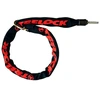 Image de Chaîne antivol Trelock ZR455 à8mm x 1,40m comp fer à cheval noir/ro