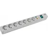 Image de Multiprise - MARQUE - 7 prises 2 poles + terre 16A - Intérieur - Interrupteur