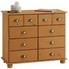 Image de Commode chambre colmar l 92 cm en bois - finition laquée