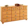 Image de Commode chambre colmar l 134 cm en bois - finition laquée