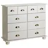 Image de Commode chambre colmar l 92 cm en bois - blanc