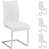 Image de Lot De 4 Chaises Aladino, En Synthétique Blanc