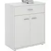 Image de Buffet salle à manger monaco, l 60 cm - blanc
