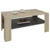 Image de Table Basse Lorient, En Mélaminé Décor Chêne Sonoma Et Gris Mat