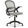 Image de Chaise de bureau ergonomique eren réglable en tissu mesh - gris