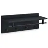 Image de Porte-manteau mural ulf - noir mat