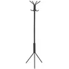 Image de Porte-manteaux ARIST portant pour vêtements sur pied hauteur 174 cm avec 8 crochets meuble dentrée en métal laqué gris