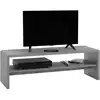 Image de Table basse meuble tv le, en mélaminé décor béton