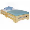 Image de Lot De 2 Lits Superposables Ronny En Pin, 90 X 200 Cm, Vernis Naturel