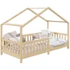 Image de Lit Cabane Lisan 90 X 200 Cm, En Pin Massif Naturel