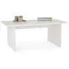 Image de Table basse salto en bois massif - blanc