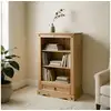Image de Bibliothèque en pin salsa style mexicain, 3 étagères et 1 tiroir