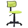 Image de Chaise de bureau pour enfant MILAN fauteuil pivotant et ergonomique siège à roulettes avec hauteur réglable mesh vert